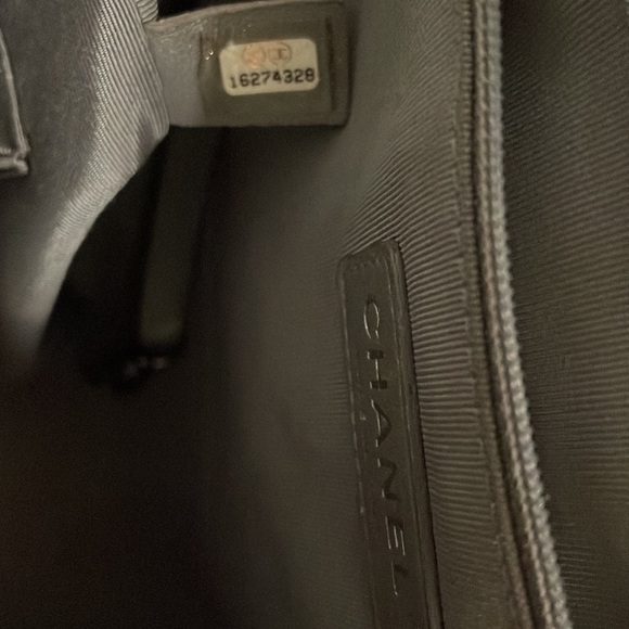 COPY - Authentic Chanel Large Quilted Caviar Boy Bag Purse - Picture 16 of 17